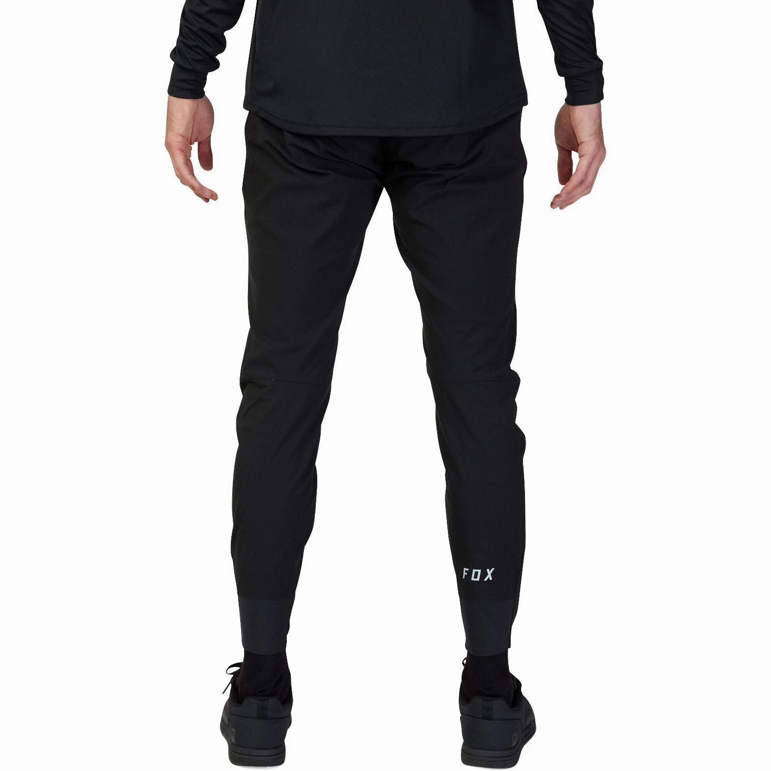 Side slits Fox Ranger Race Mens Cycling Trousers - Black