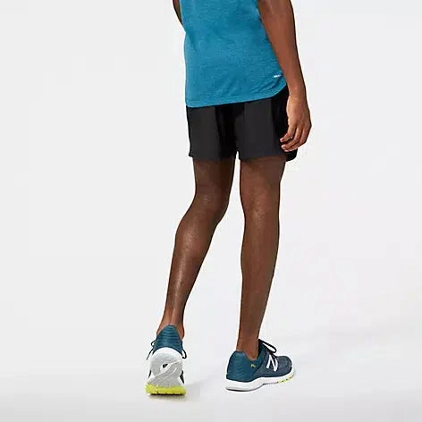 Men's Accelerate 7" Short - Black SnagFreeFabric No Gap Waist