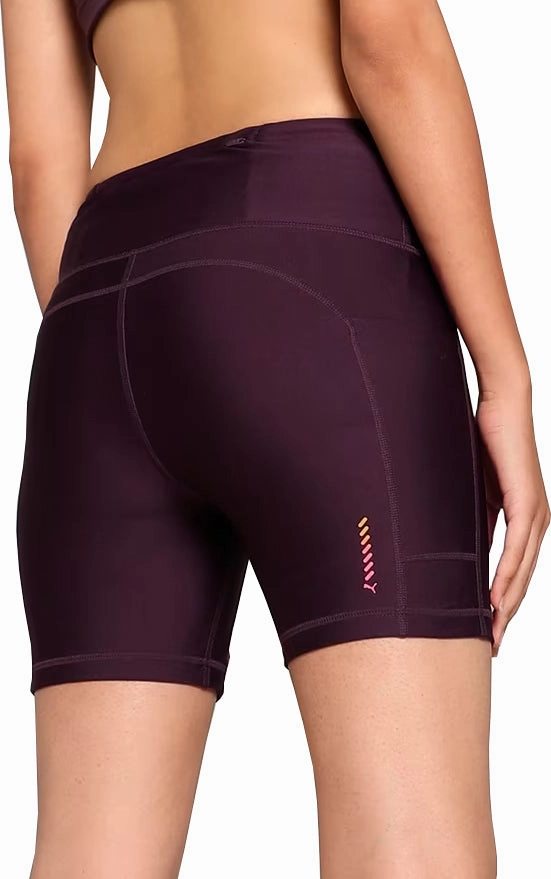 Puma Run Ultraform 6 Inch Womens Short Running Tights - Purple FasteningLoops poolside fashion