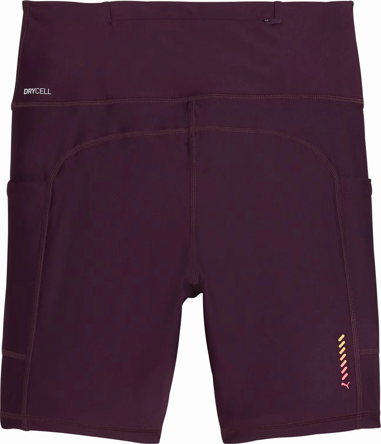 Puma Run Ultraform 6 Inch Womens Short Running Tights - Purple Gusseted Crotch