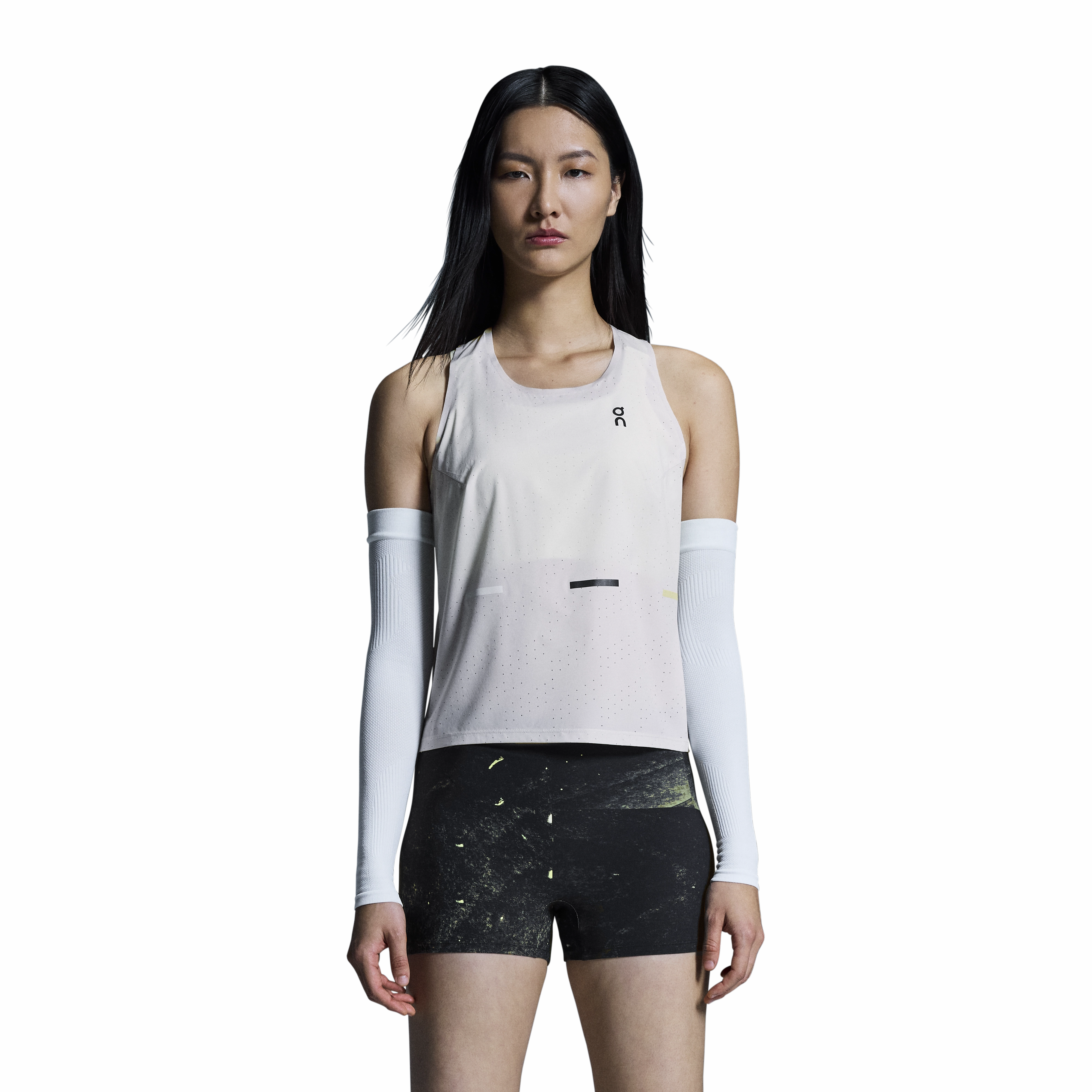 OdorResistantFabric Women's Race Singlet Silver