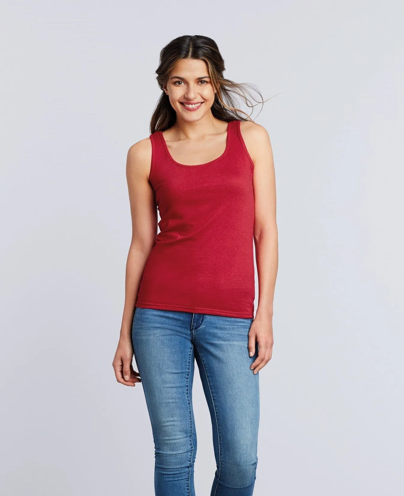 Soft Style Ladies Tank Top | WHITE Clear Mind