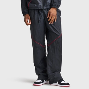Jordan Brooklyn Men's Draft Trousers Black / Gym Red natural fabric Odor Control Treatment