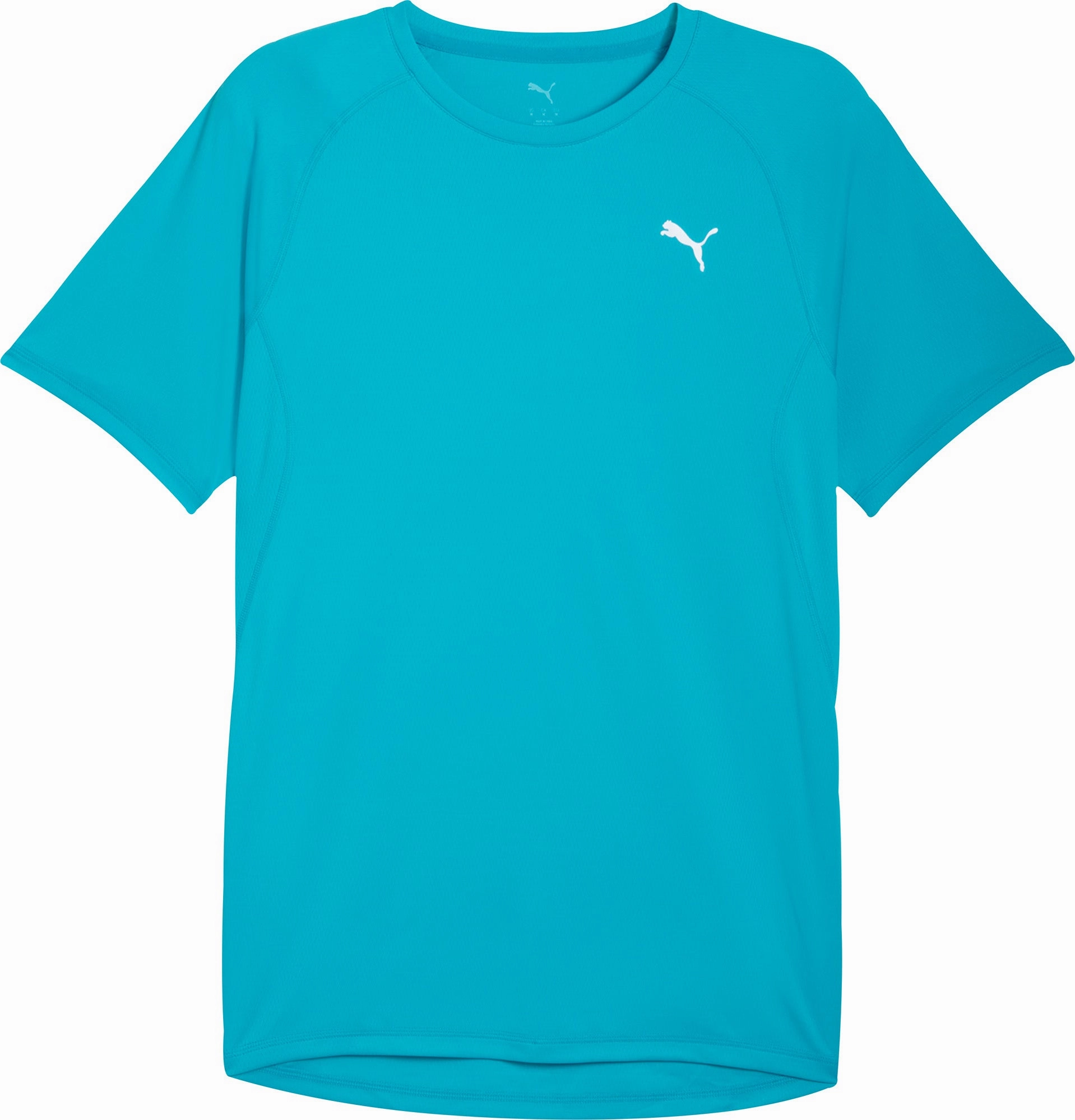 Perfect Layering Puma Velocity Short Sleeve Mens Running Top - Blue