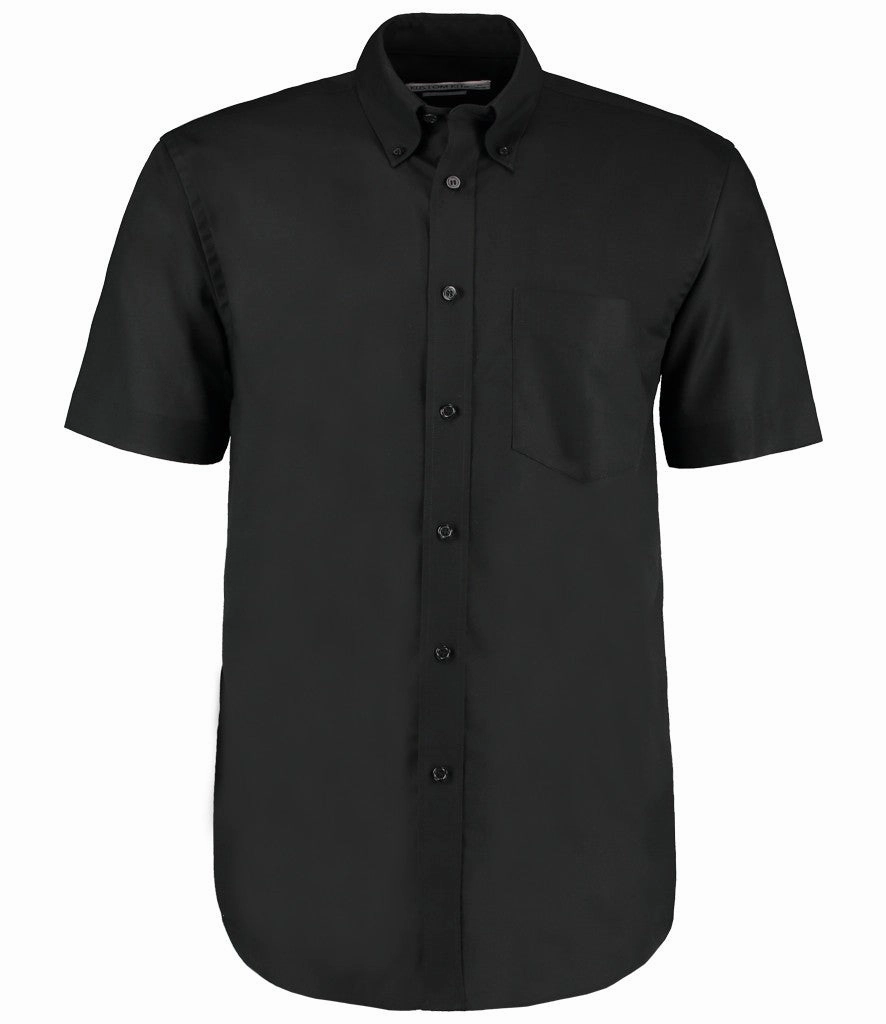 Workwear Short Sleeve Oxford Shirt | BLACK Cool Nylon Ski Core