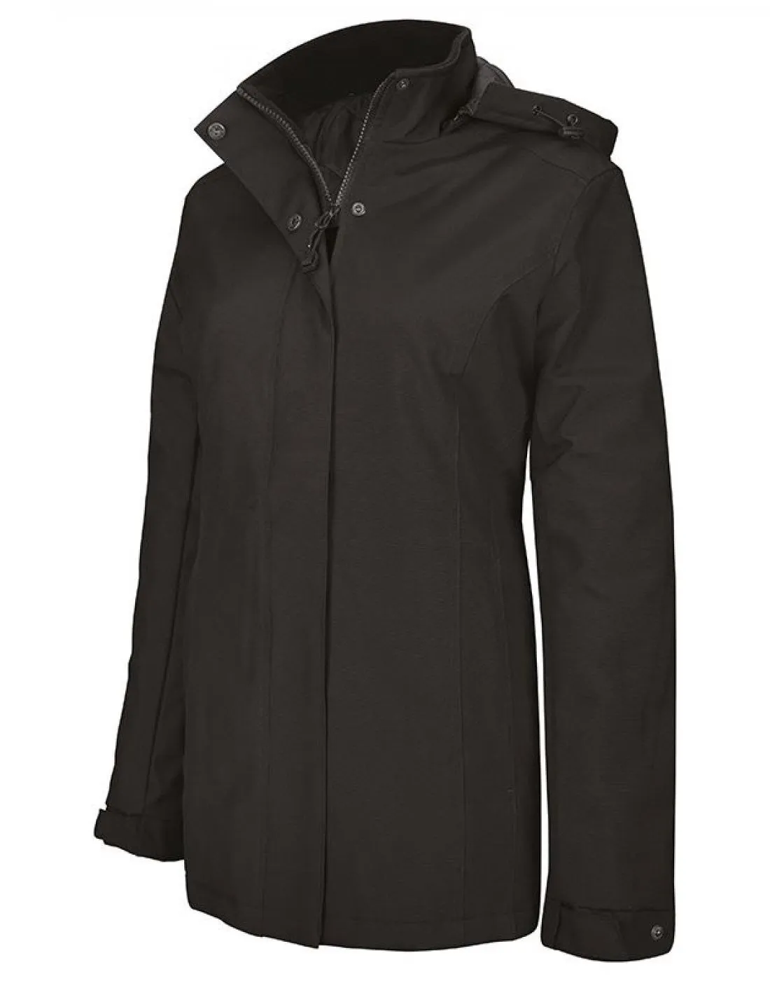 Ladies Parka Jacket | BLACK AirflowOptimized