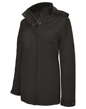 Ladies Parka Jacket | BLACK AirflowOptimized