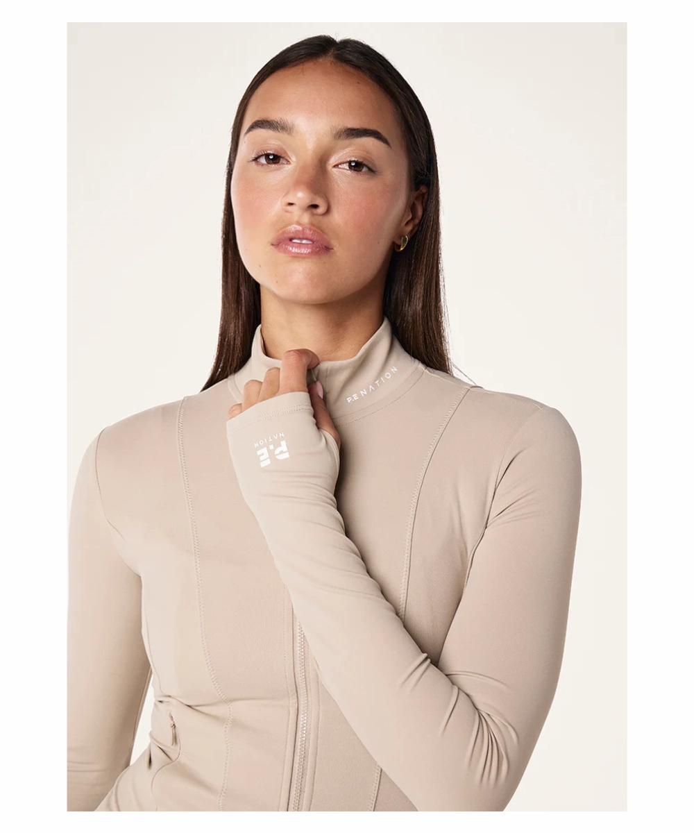 P.E Nation Breakthrough Jacket (Oxford Tan) Opaque Tone