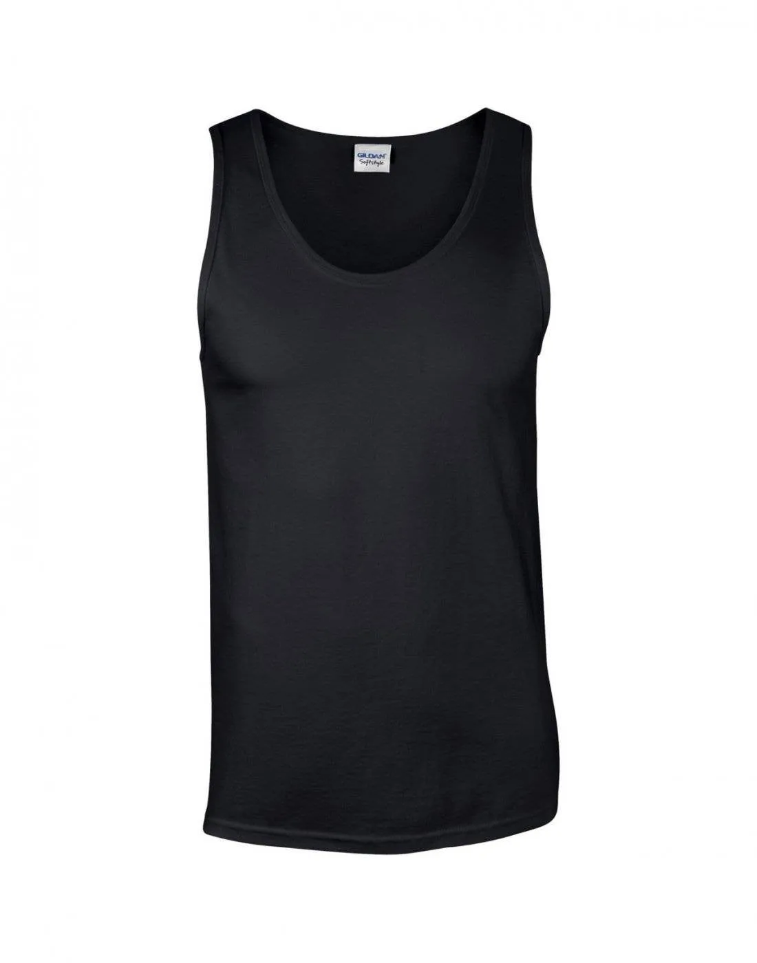 City Beat Softstyle Adult Tank Top | BLACK