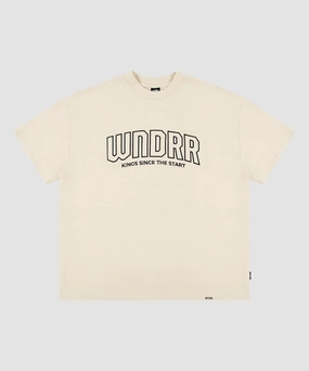 Breathable Lamination WNDRR Feud Heavy Weight Tee (Tan)