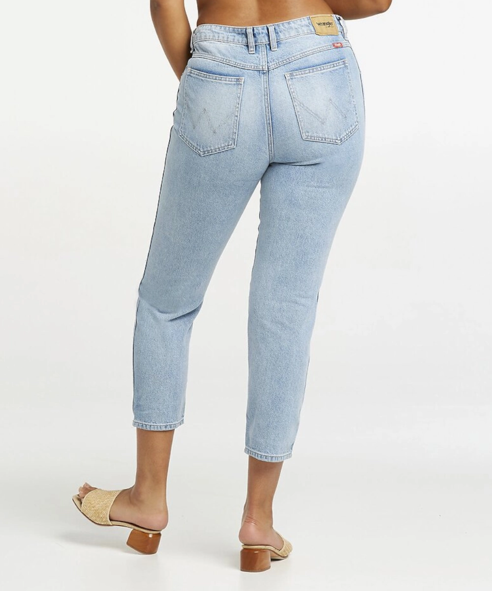 Wrangler Drew Jeans (Lucille Blue) Pure Linen Blend