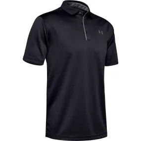 UA Tech Polo | BLACK/GRAPHITE Acrylic Material Rayon blend