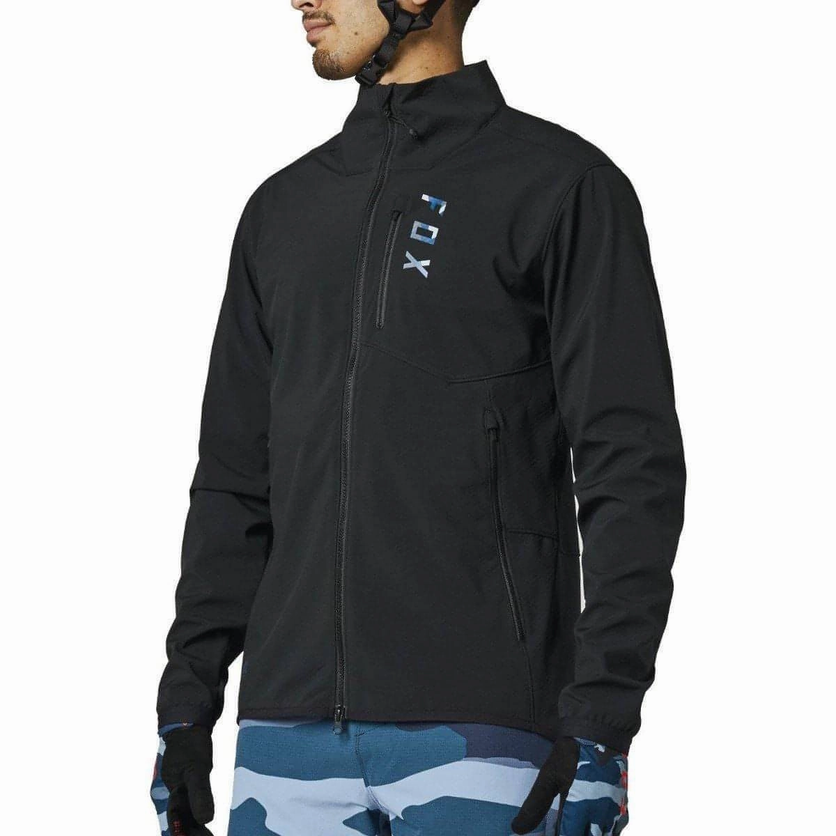Project Perseverance Fox Ranger Fire Mens Cycling Jacket - Black