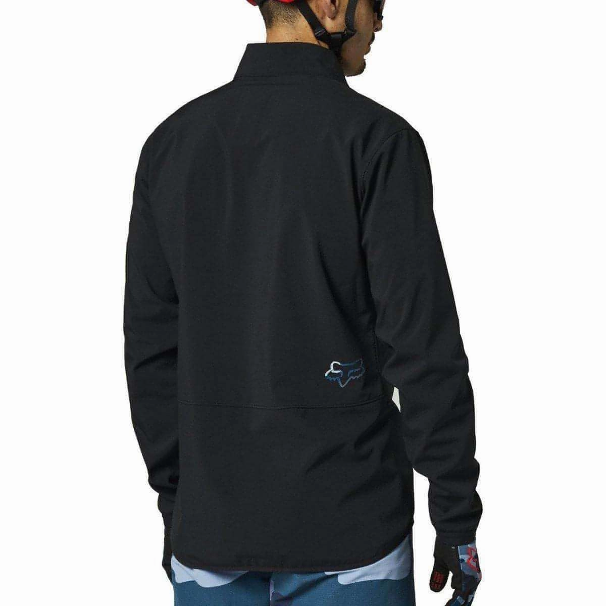 Windshield Coat Versatile Layering Piece Fox Ranger Fire Mens Cycling Jacket - Black