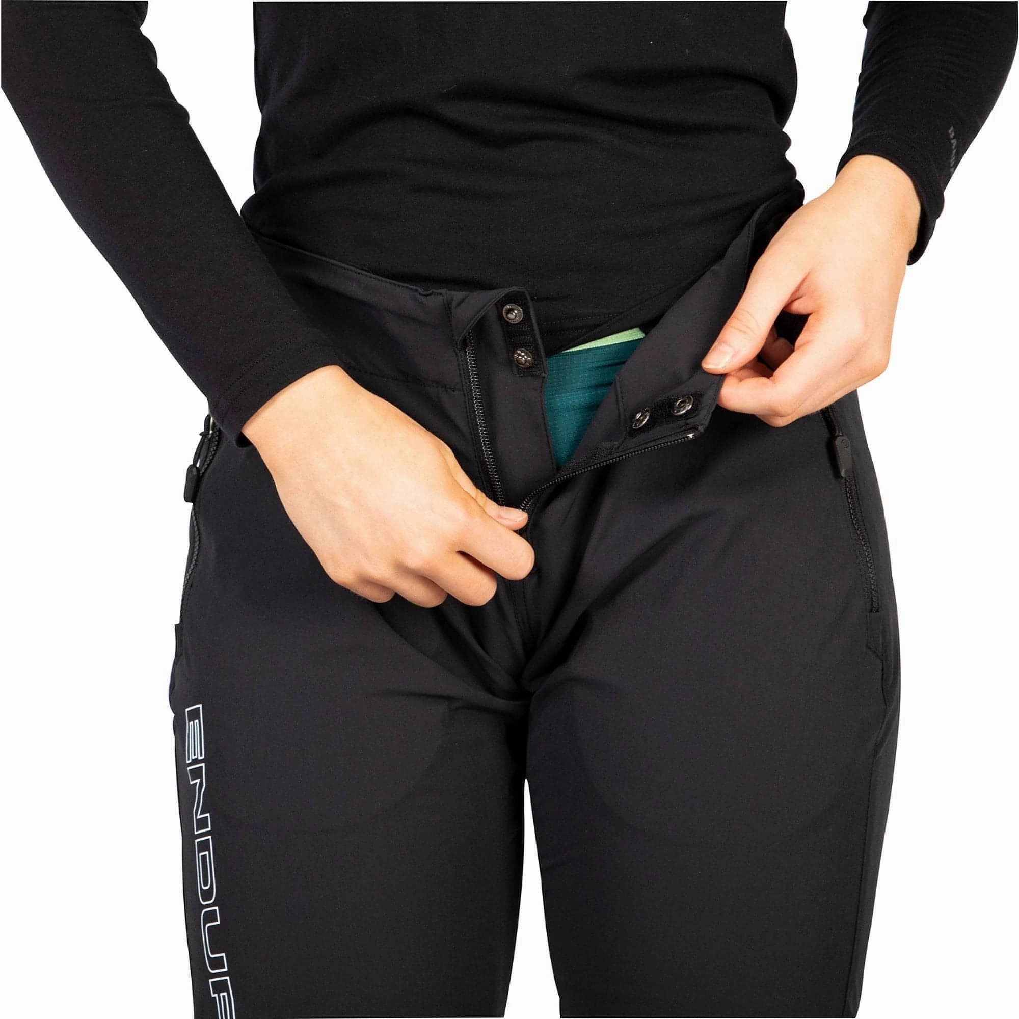 Endura MT500 Burner Lite Womens Cycling Trousers - Black LightweightDesign