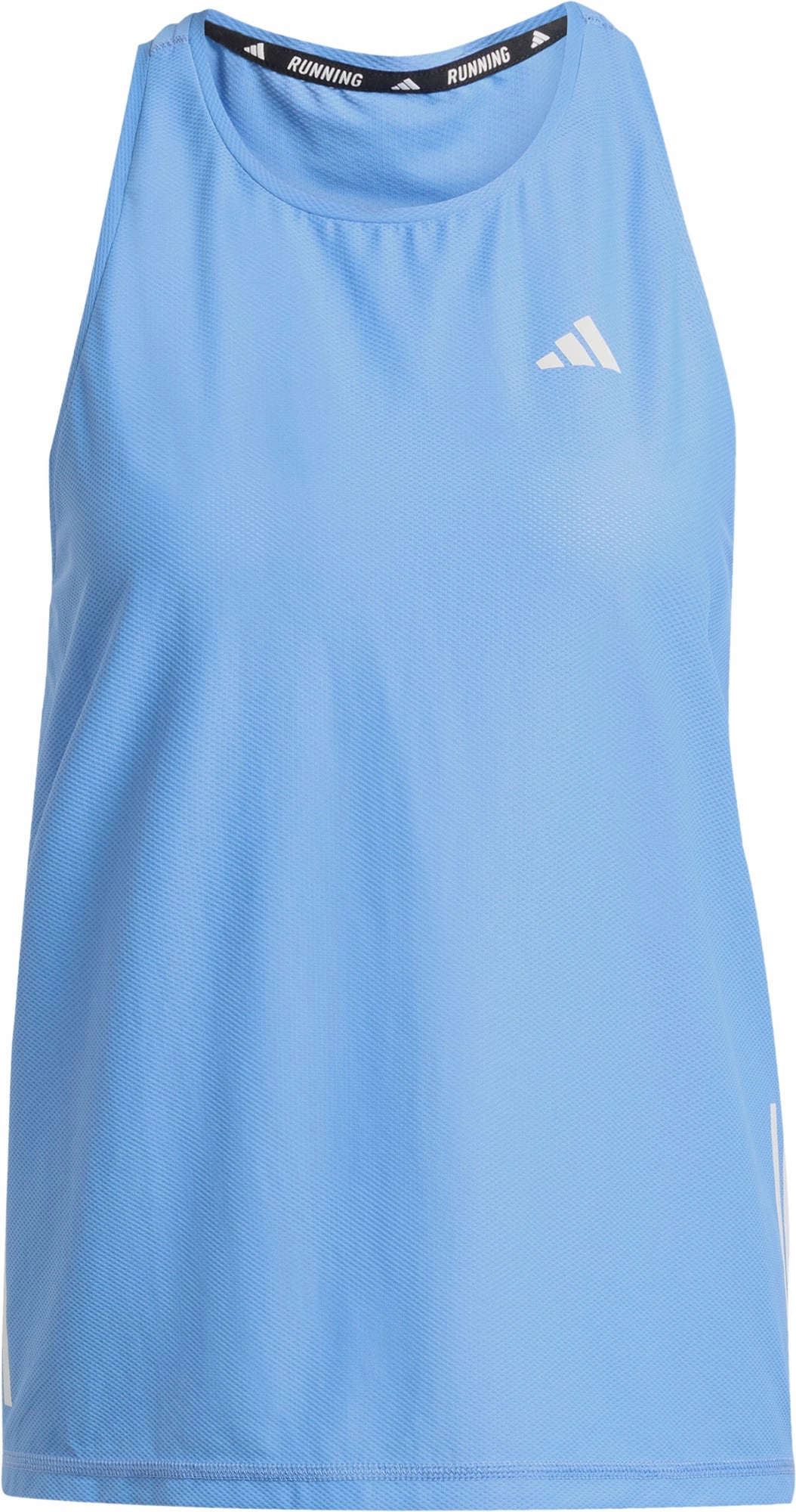 adidas Own The Run Womens Running Vest Tank Top - Blue Square Lightweight insulation