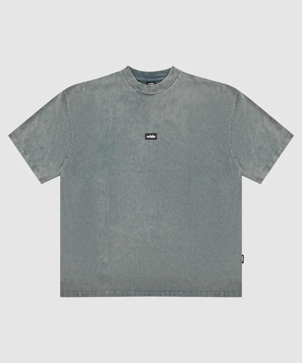 Airflow Mesh Panels WNDRR Soho Club Tee (Washed Grey)