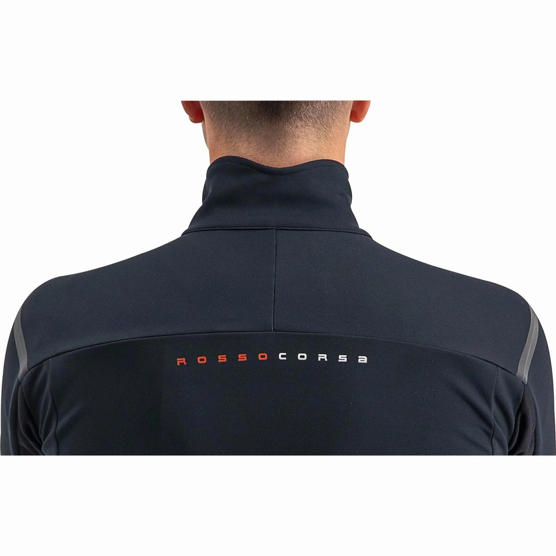 Castelli Perfetto RoS 2 Convertible Mens Cycling Jacket - Black suitable for advertising campaigns White