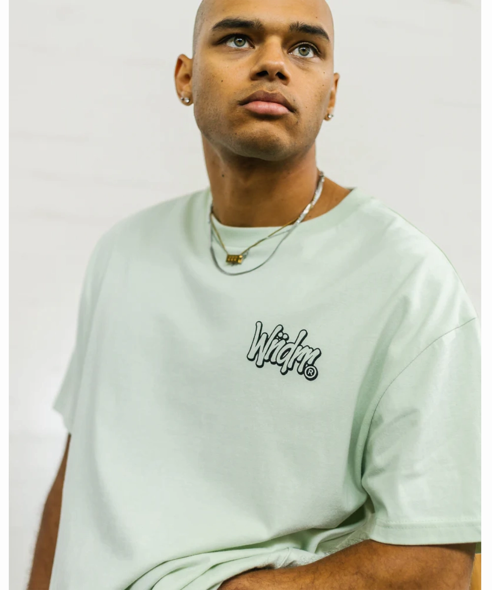 WNDRR Starter Box Fit Tee (Aura Green) Game Day