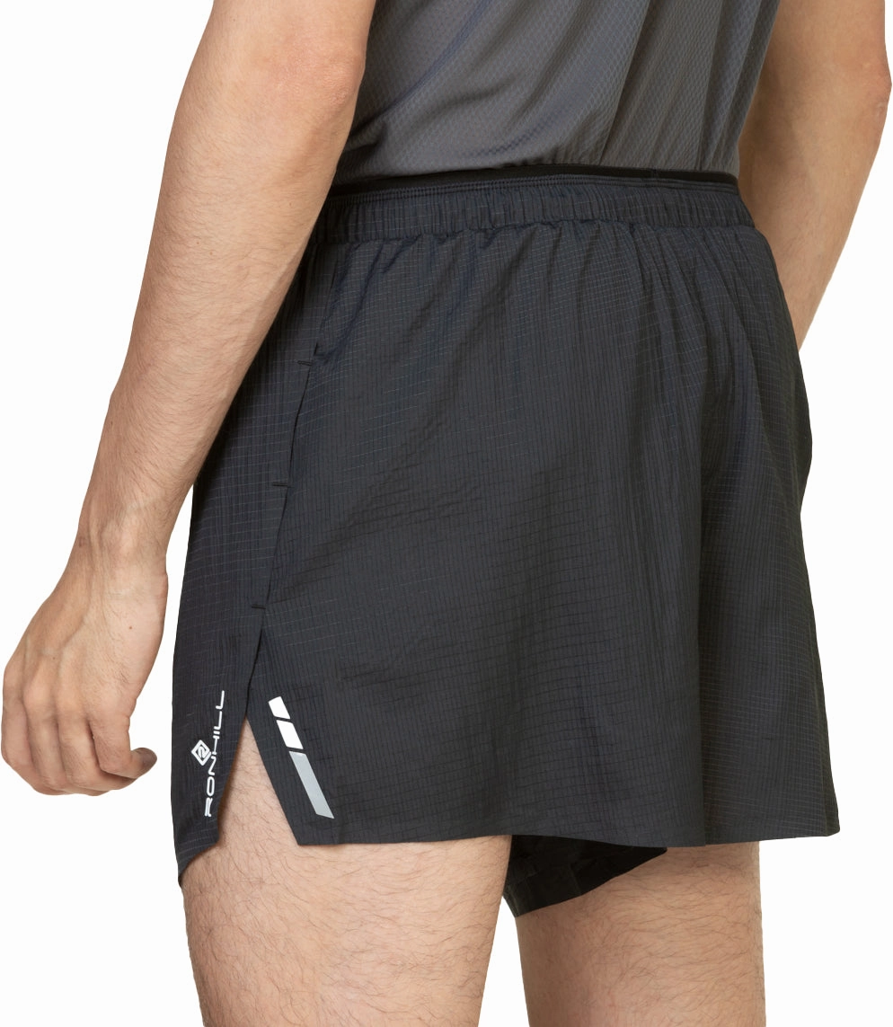 Fun Design Ronhill Tech Race 5 Inch Mens Running Shorts - Black
