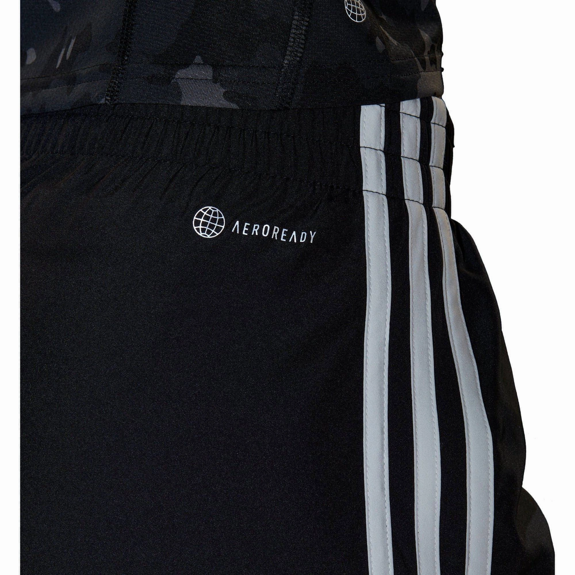 Anti-bacterial Breathable mesh lining adidas 3 Inch Marathon 20 Womens Running Shorts - Black