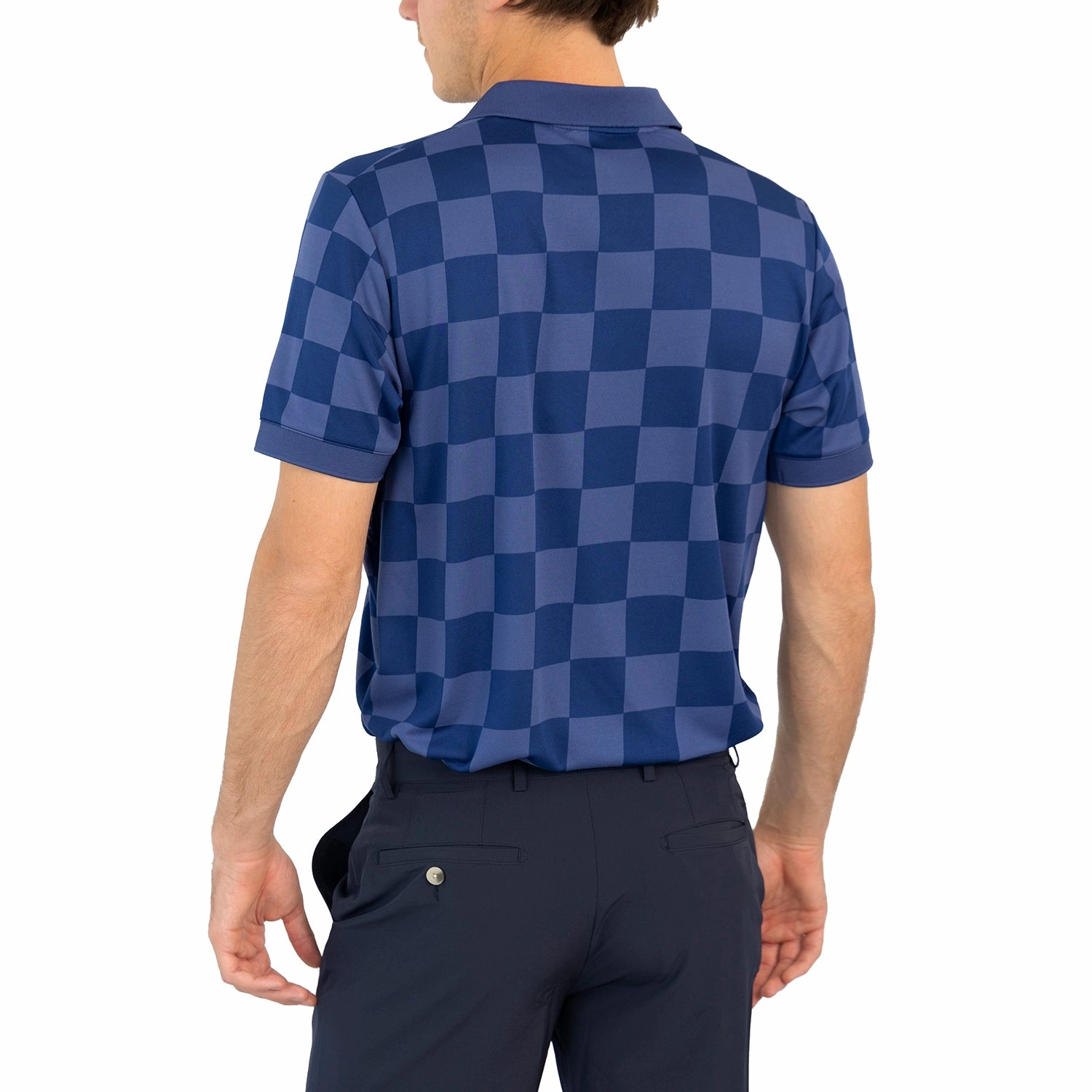 Cross Grip Golf Polo Shirt - Twilight Blue warm weather Summer Party