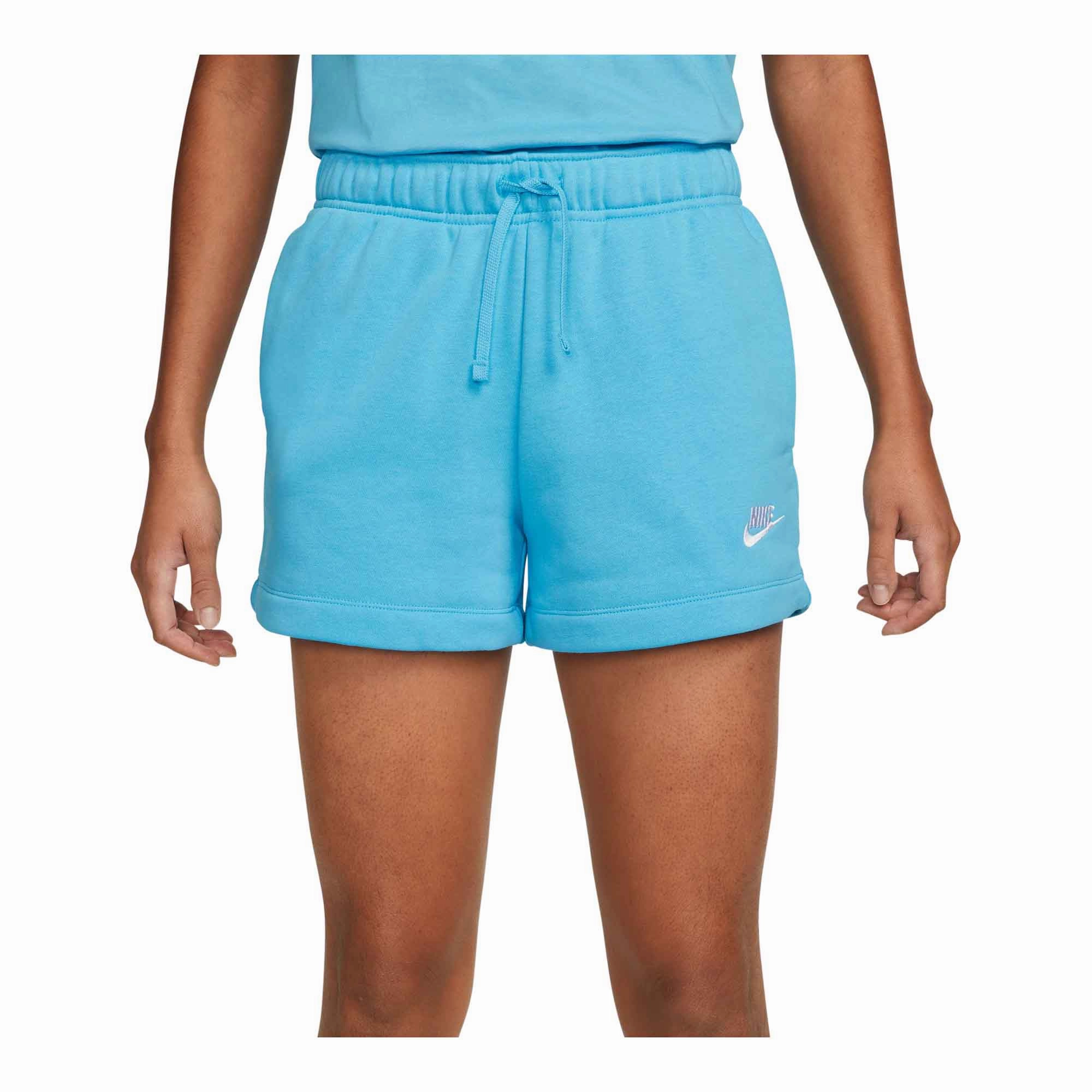 Craft Soul CompressionFreeCuffs Nike Sportswear Club Fleece 'Blue' Women's Mid-Rise Shorts