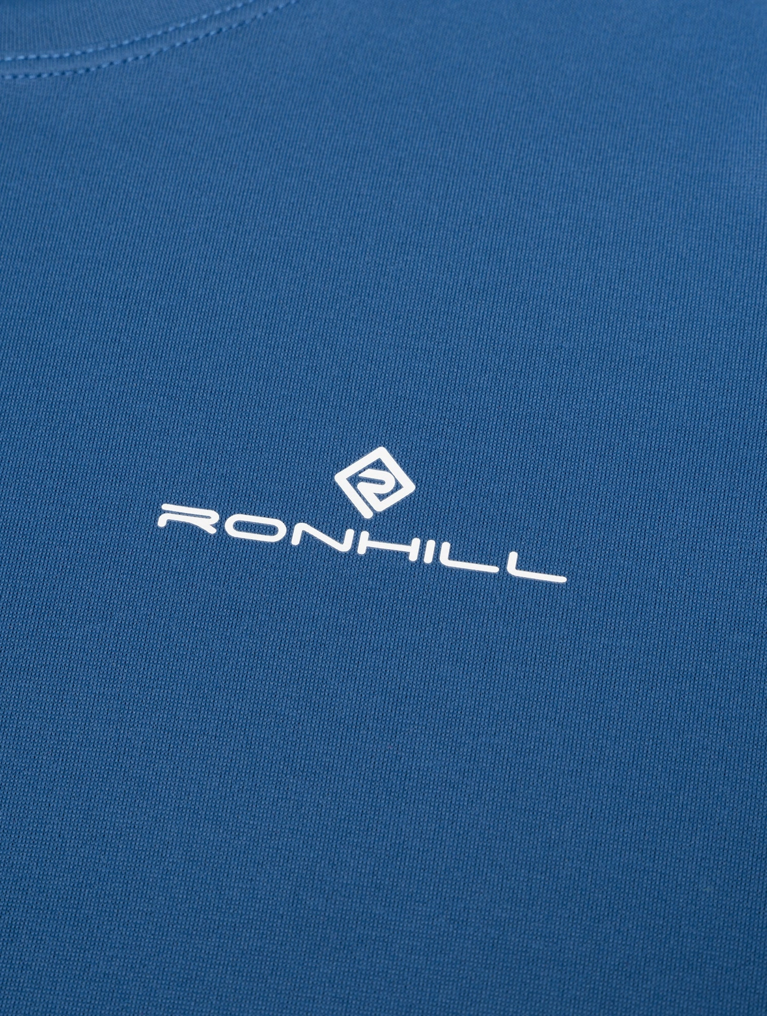 EasyCare Fabric Weekend Wear Ronhill Core Short Sleeve Womens Running Top - Blue