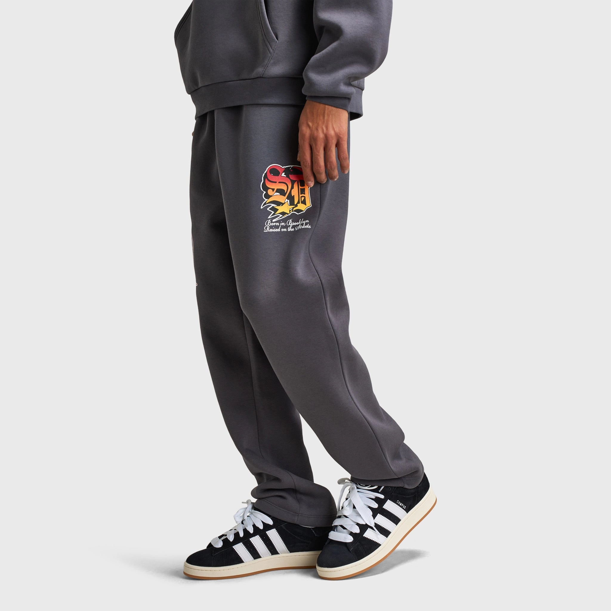 HighDensity Stitching Flexible Ribbed Cuffs Supply & Demand Ashburn Pants / Dark Grey