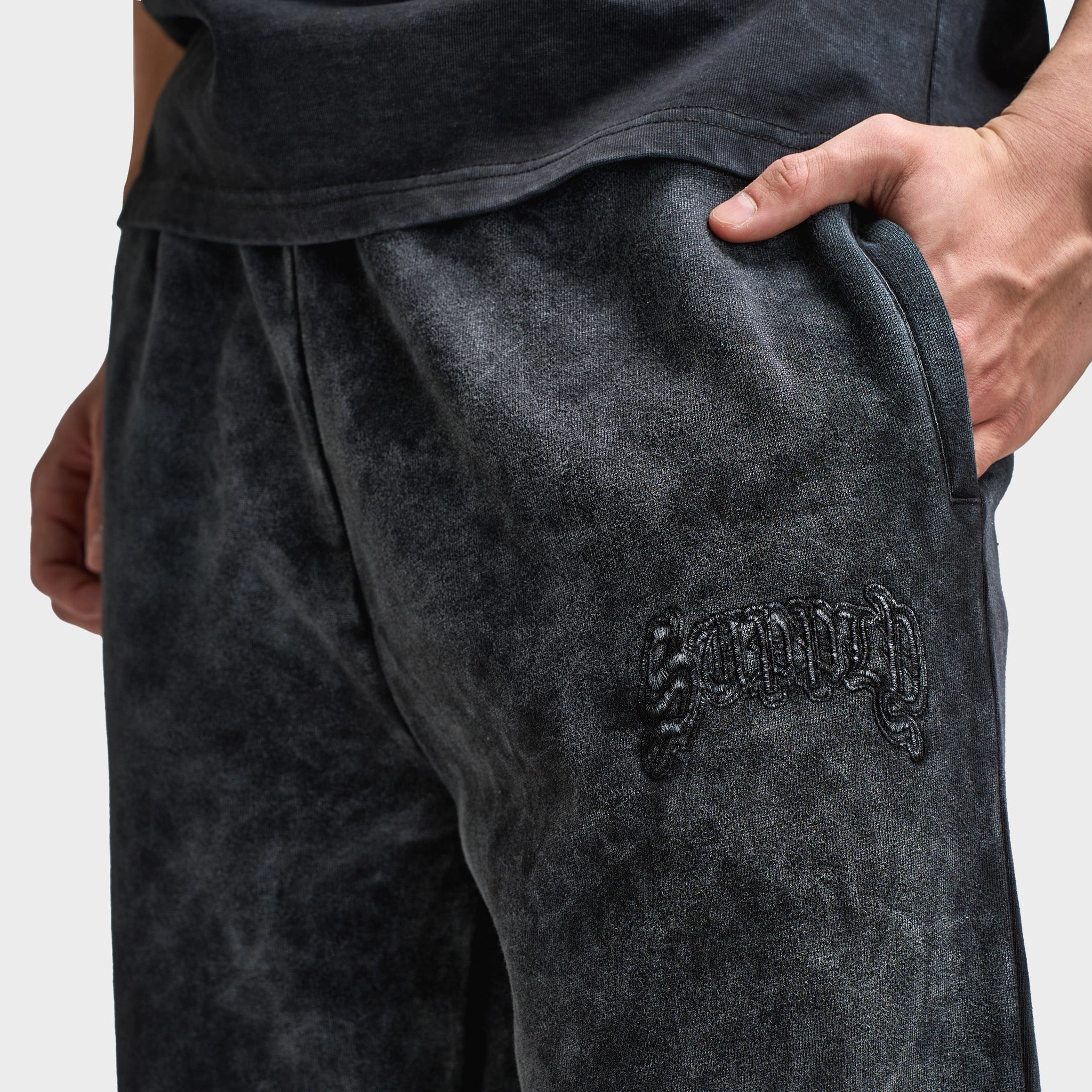 Supply & Demand Barron Pants / Washed Black AntiOdorTreatment diet