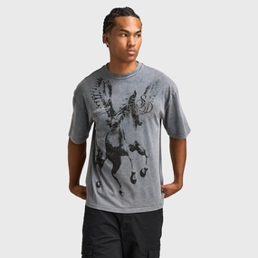 Seamless Design Supply & Demand Bazza Tee / Black