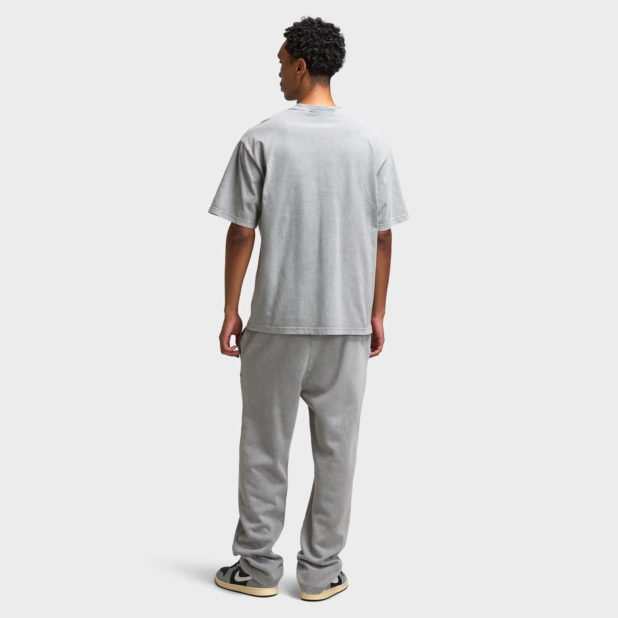 Durable Reinforced Edges Supply & Demand Fracture Tee / Washed High Rise