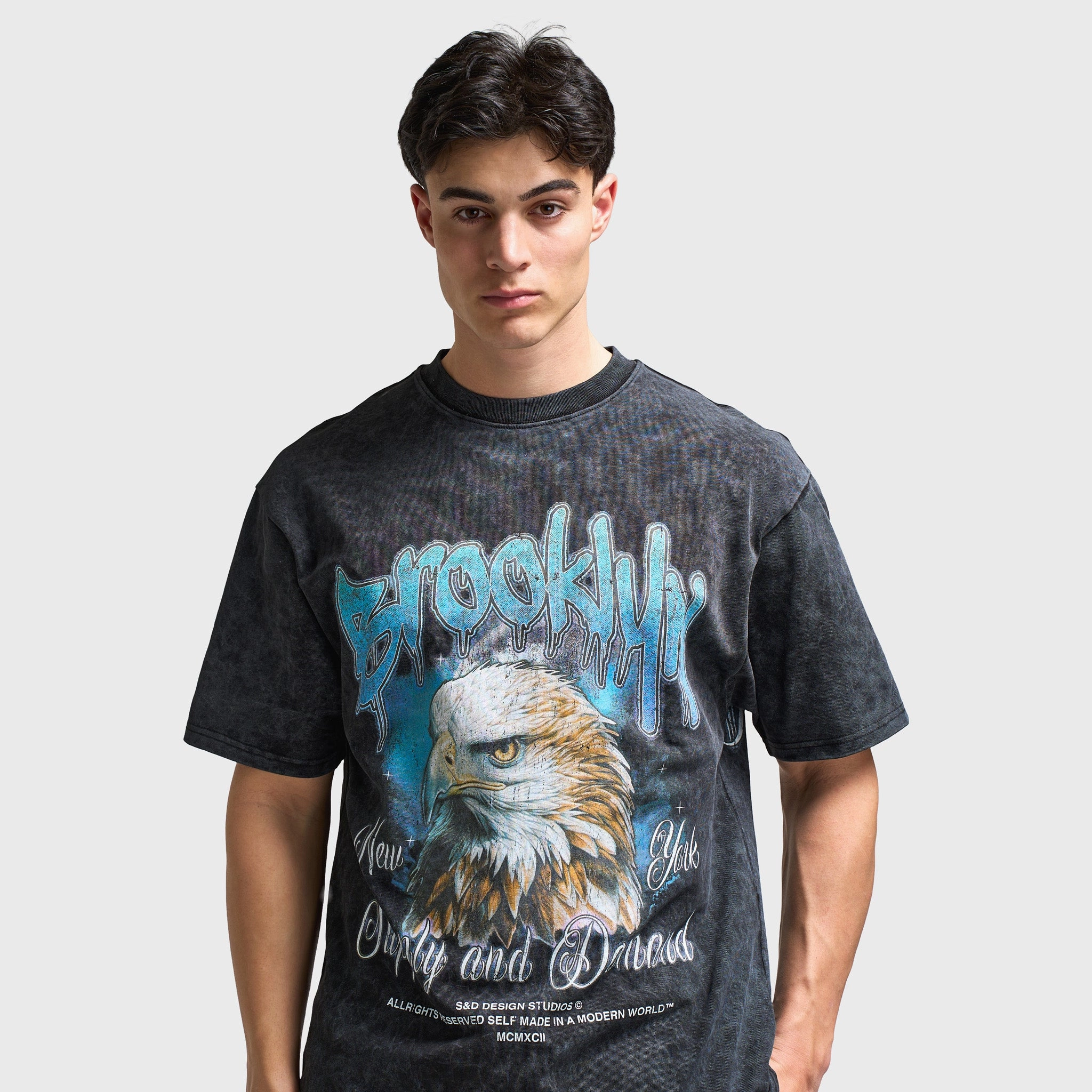 post war reconstruction Repurposing - potential Supply & Demand Irvine Graphic T-Shirt / Washed Black
