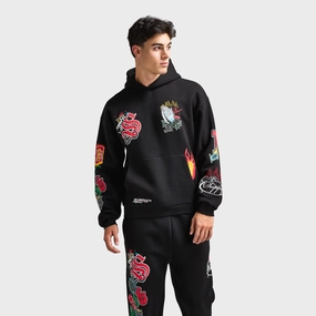 Supply & Demand Maples Hoodie / Black Crisp Air Piece