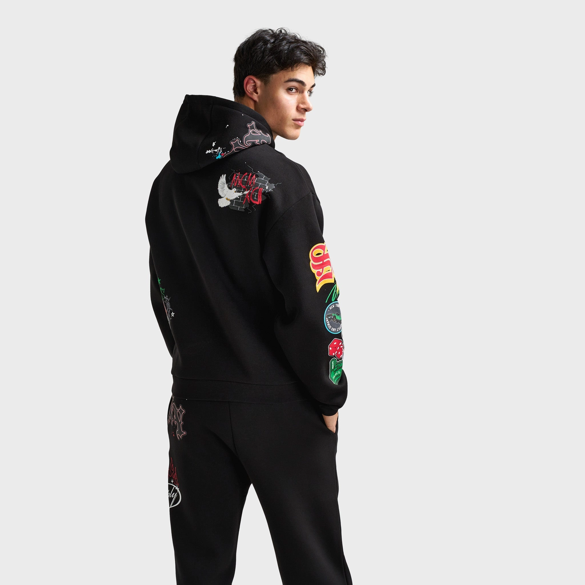 Supply & Demand Maples Hoodie / Black Weather Ready Sporty Layers