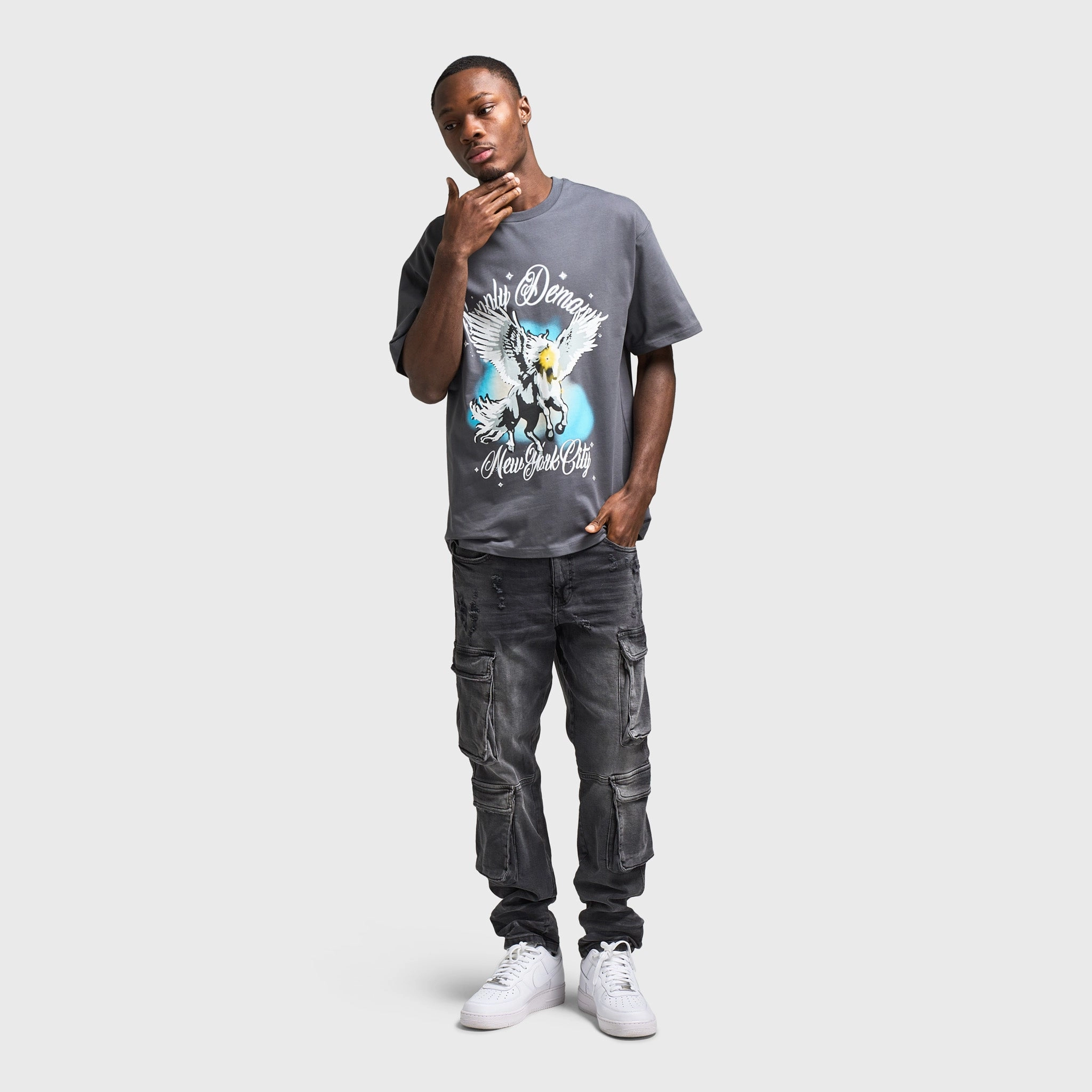 Supply & Demand Pegasus Graphic T-Shirt / Irongate dust resistant Anti Odor Technology