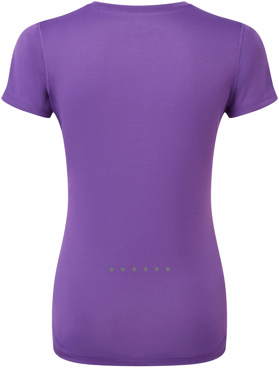 Ronhill Core Short Sleeve Womens Running Top - Purple Cozy Comfort
