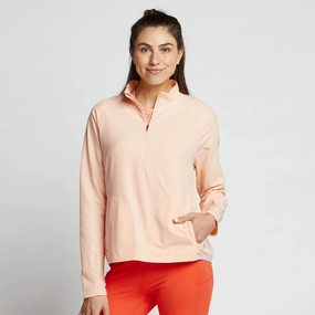 Women's Korsa Accelerate 1/4 Zip Reinforced Seam Technique BambooBlend