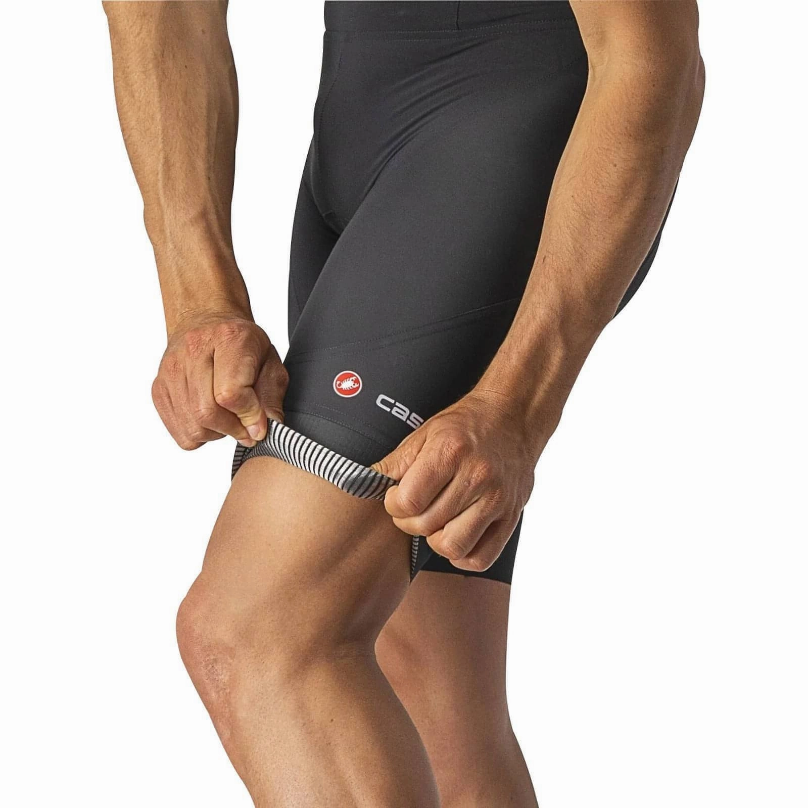 Castelli Endurance 3 Mens Cycling Shorts - Black billiards Soft Inner Brushing