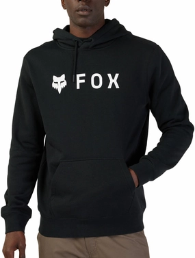 scarf venue Moisture Wicking Fabric Fox Absolute Mens Cycling Hoody - Black