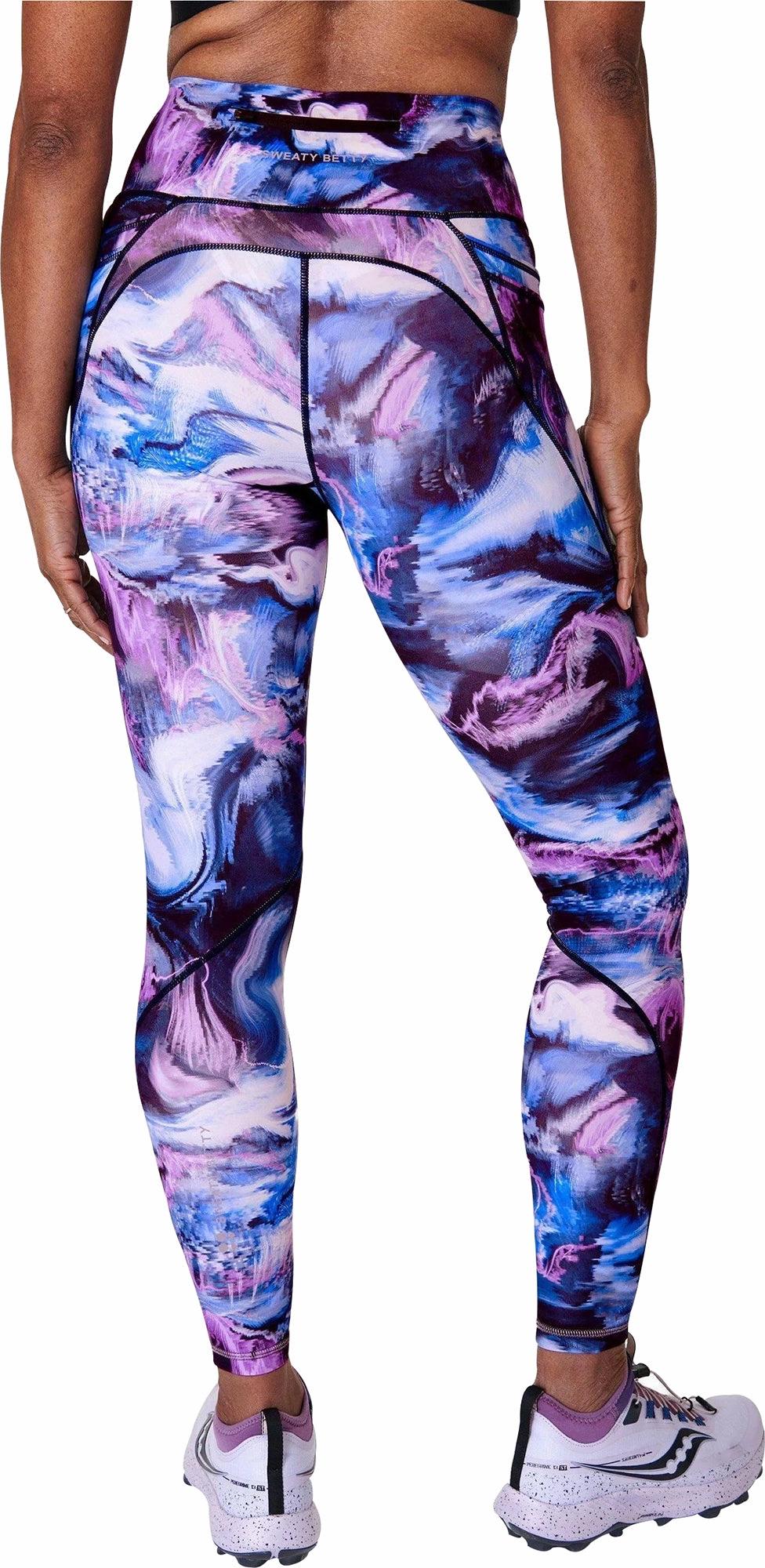WaterResistant Coating HighDurabilityClothing Sweaty Betty Power Pro Womens Long Training Tights - Blue