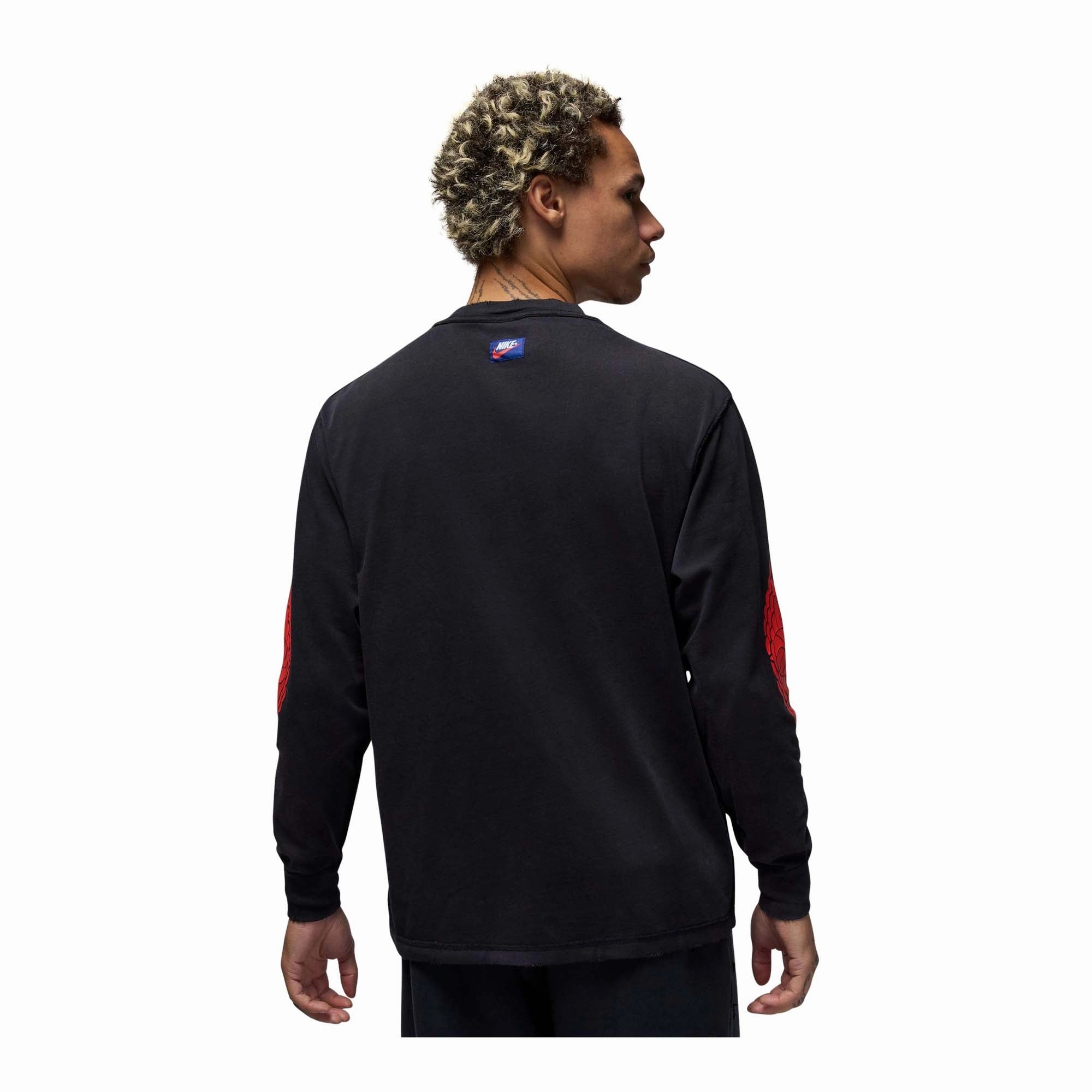 Free Fit warm fleece Jordan Rare Air Men's Long-Sleeve T-Shirt
