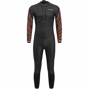 BalancedDrape LowMaintenanceFabric Orca Vitalis Breaststroke Openwater Mens Wetsuit - Black