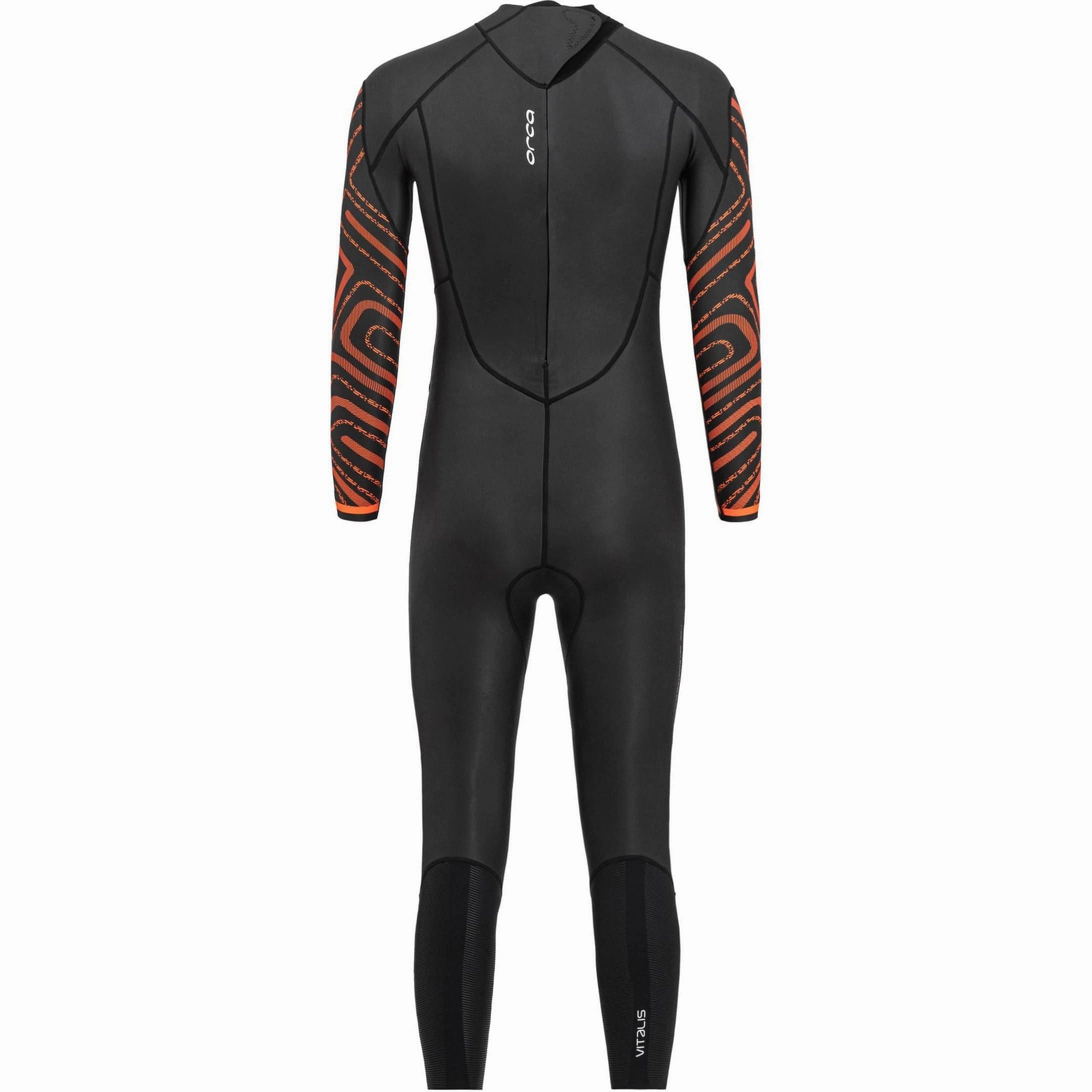 Orca Vitalis Breaststroke Openwater Mens Wetsuit - Black Elastic cuffs QuickDryTech