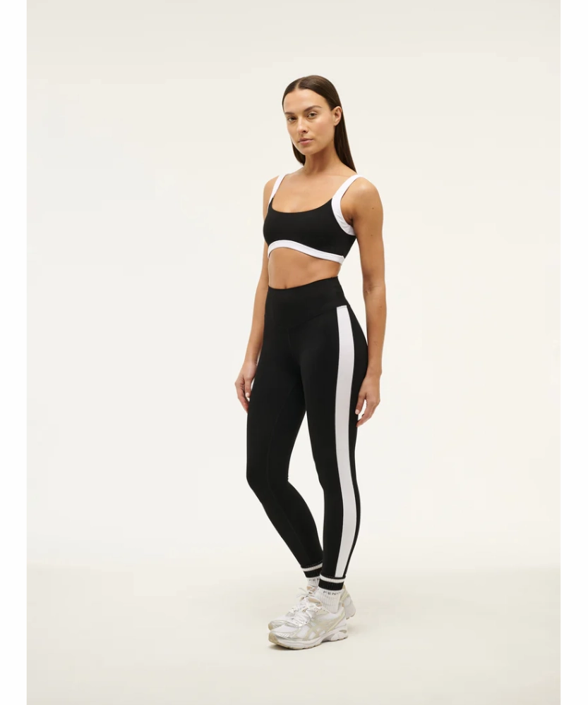 FastDrying Inner Layer Ice Fit P.E Nation Free Play 2 Full Length Legging (Black/Optic White)