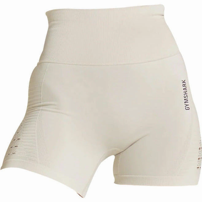 Thermal regulation Surf Mood Gymshark Energy Seamless Womens Short Training Tights - Beige