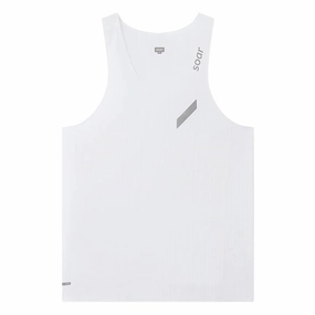 Couple Look High End Men's Race Vest White