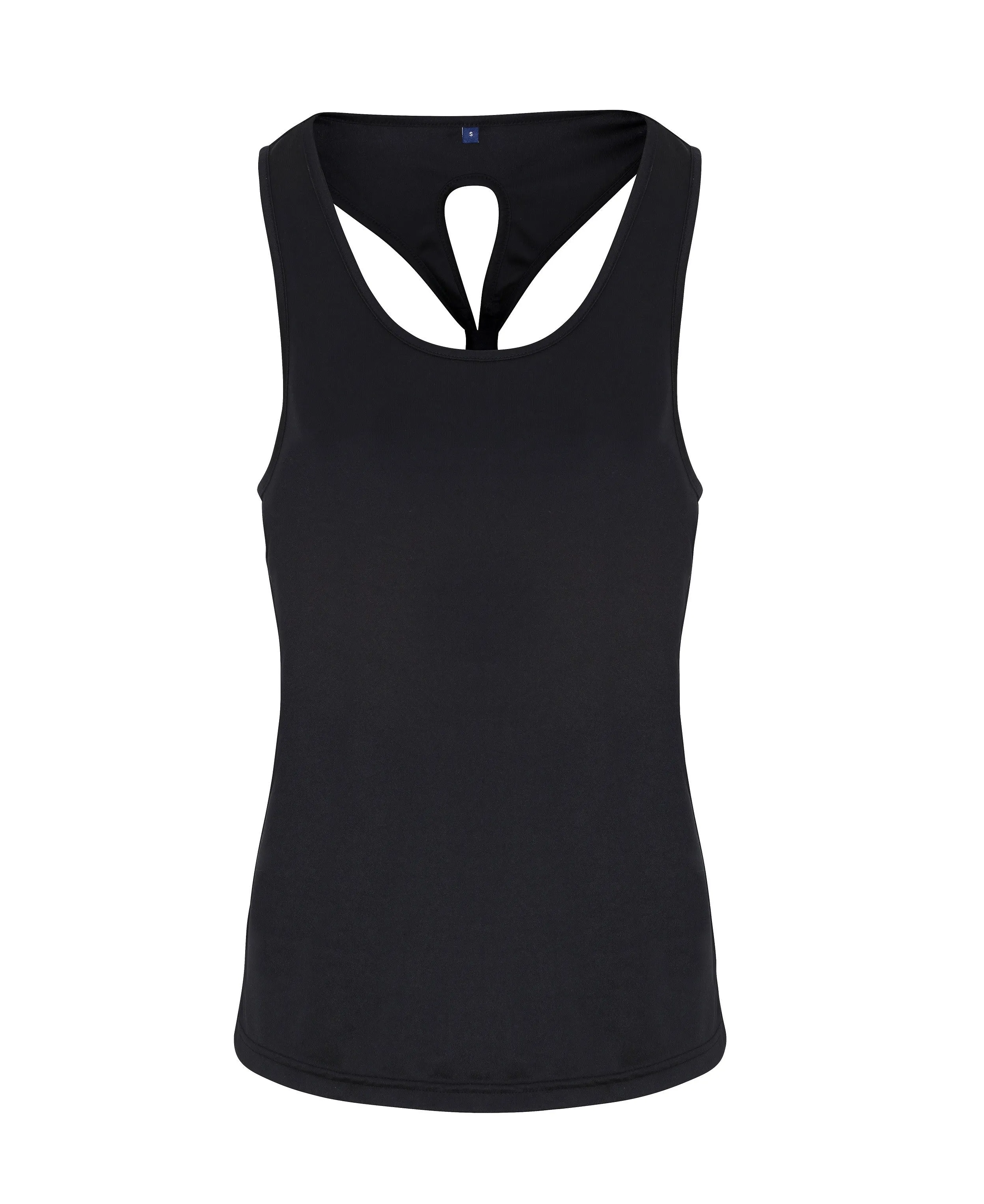 Women's Yoga Knot Vest | BLACK Lightweight insulation Quiet Core