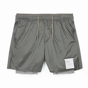 TechSilk 5 Inch Shorts Raven MultiDirectionalFlex Antibacterial lining