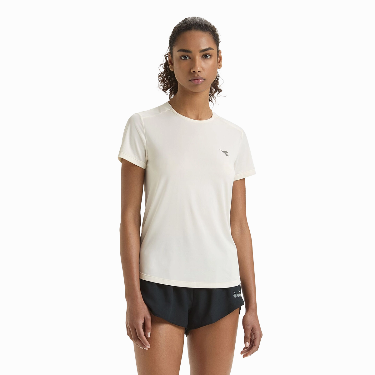 Contrast Topstitching Detail SlipResistant Diadora Super Light Tee
